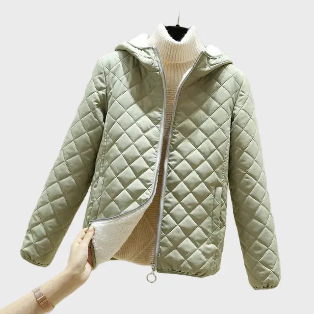 Quilted Hooded Jacket Jasmine's Boutique Australia