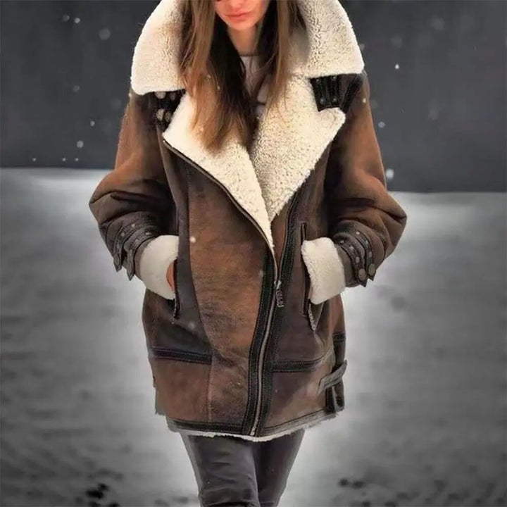 Alpine Shearling Aviator Jacket Jasmine's Boutique Australia