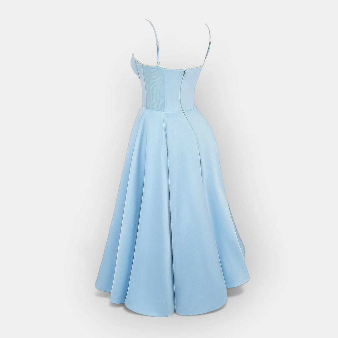 Elegant Midi Dress with Stylish Line Jasmine's Boutique Australia