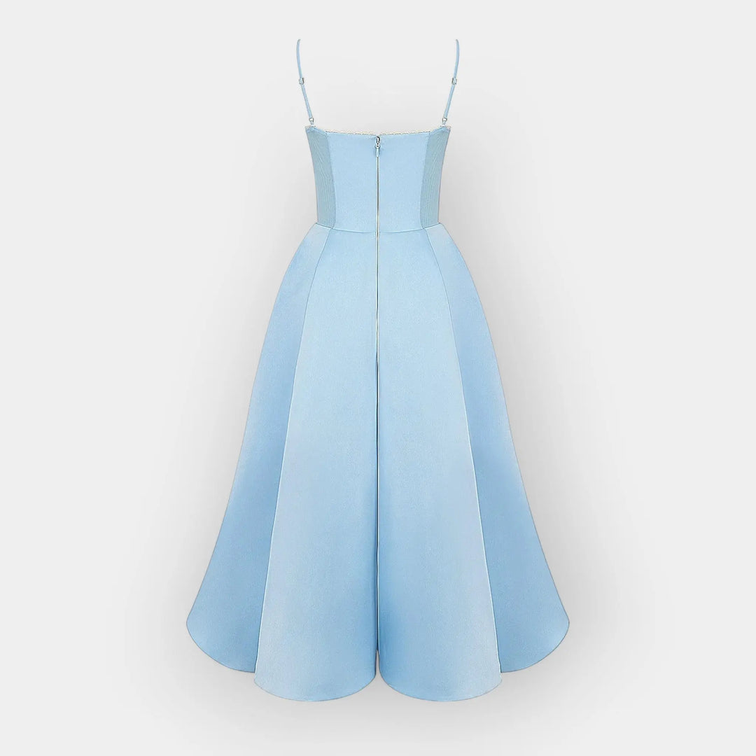 Elegant Midi Dress with Stylish Line Jasmine's Boutique Australia