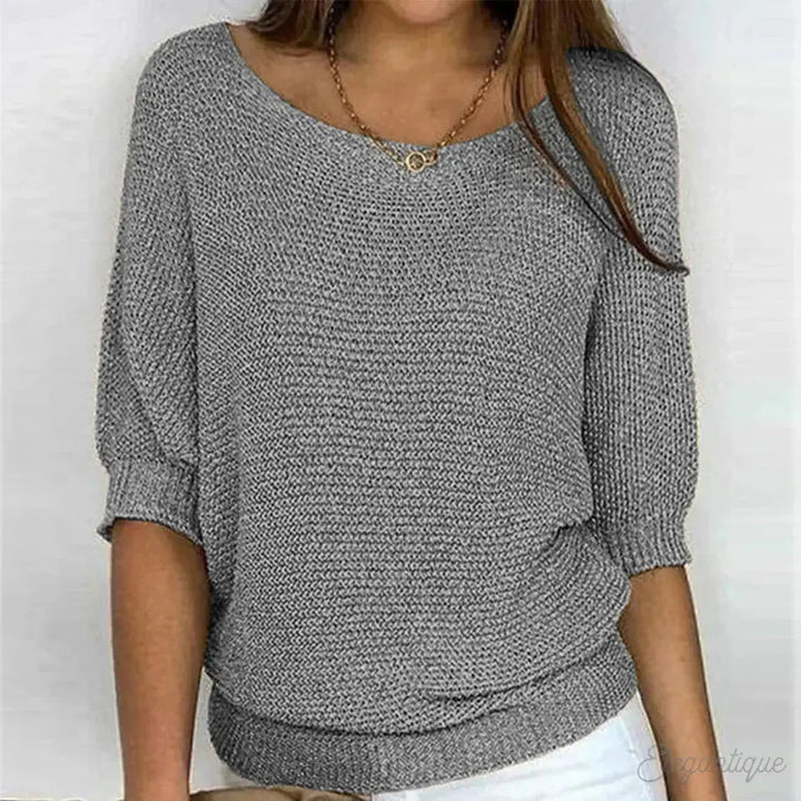 Sapphire Breeze Knit Top Jasmine's Boutique Australia
