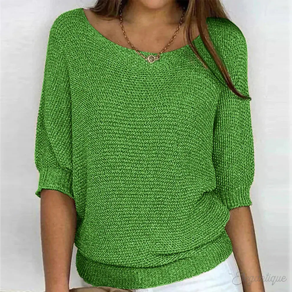 Sapphire Breeze Knit Top Jasmine's Boutique Australia