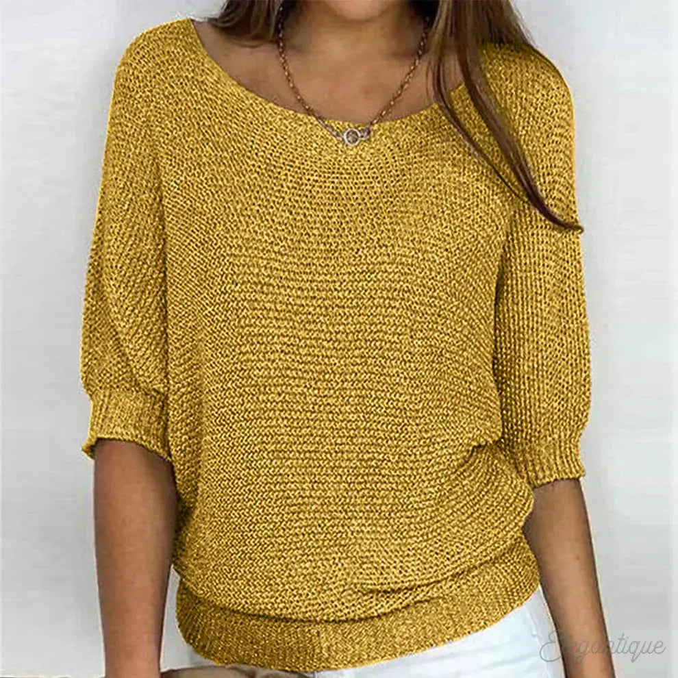 Sapphire Breeze Knit Top Jasmine's Boutique Australia