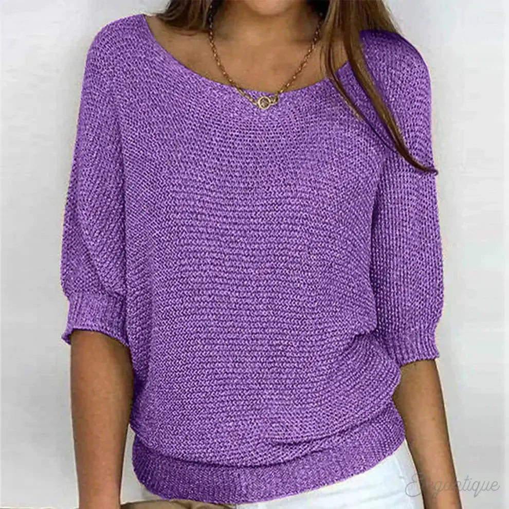Sapphire Breeze Knit Top Jasmine's Boutique Australia