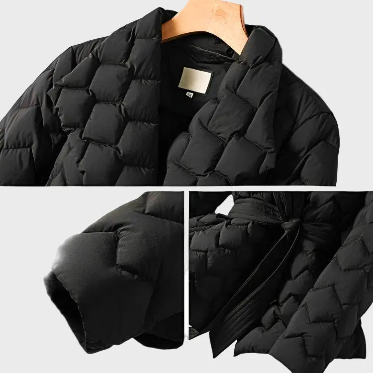 Quilted Belted Puffer Jacket Jasmine's Boutique Australia