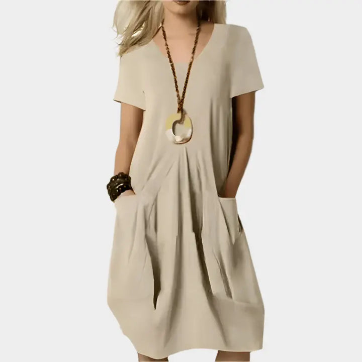 Elegant Dress that Highlights the Waist with Comfortable Sophistication Jasmine's Boutique Australia