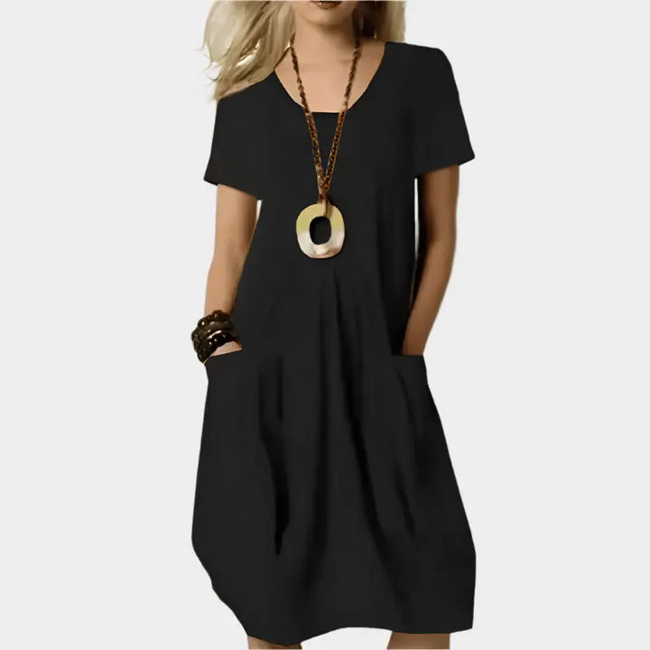 Elegant Dress that Highlights the Waist with Comfortable Sophistication Jasmine's Boutique Australia