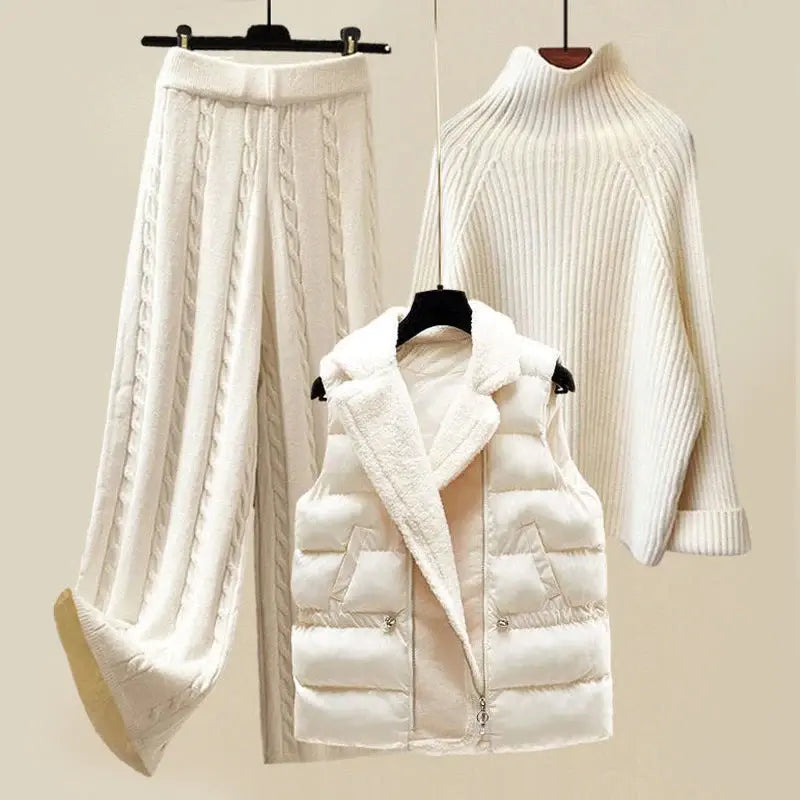 Winter Luxe Knit & Puffer Set Jasmine's Boutique Australia
