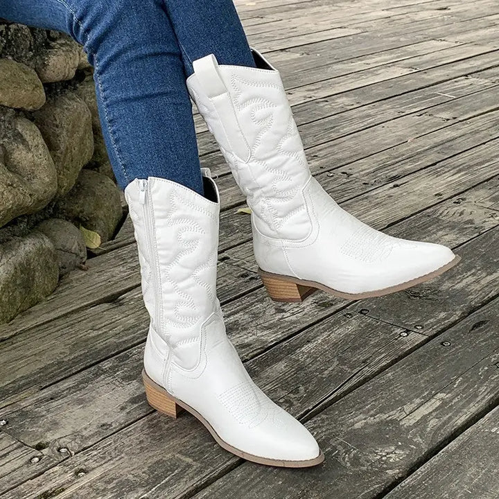 Rose Sunset Western Boots  html Copy Edit Jasmine's Boutique Australia