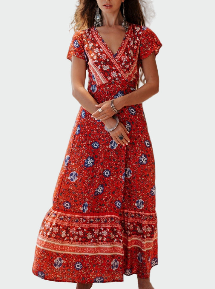 Joseph Bohemian Wrap Maxi Dress Jasmine's Boutique Australia