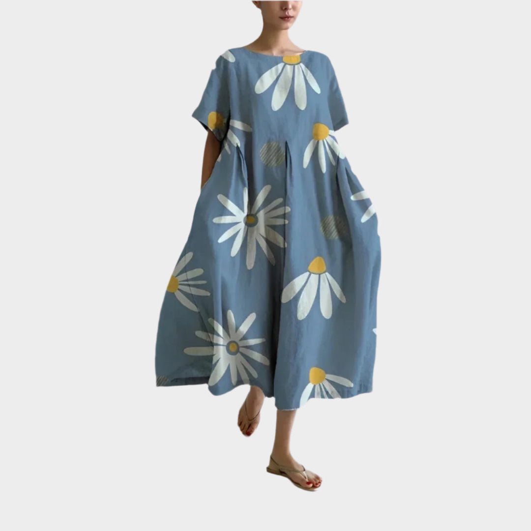 Comfortable Long Retro Dress Jasmine's Boutique Australia