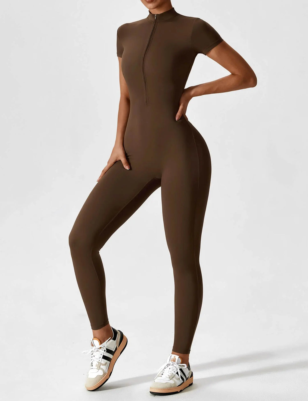 SleekFlex Zip-Up Jumpsuit Jasmine's Boutique Australia