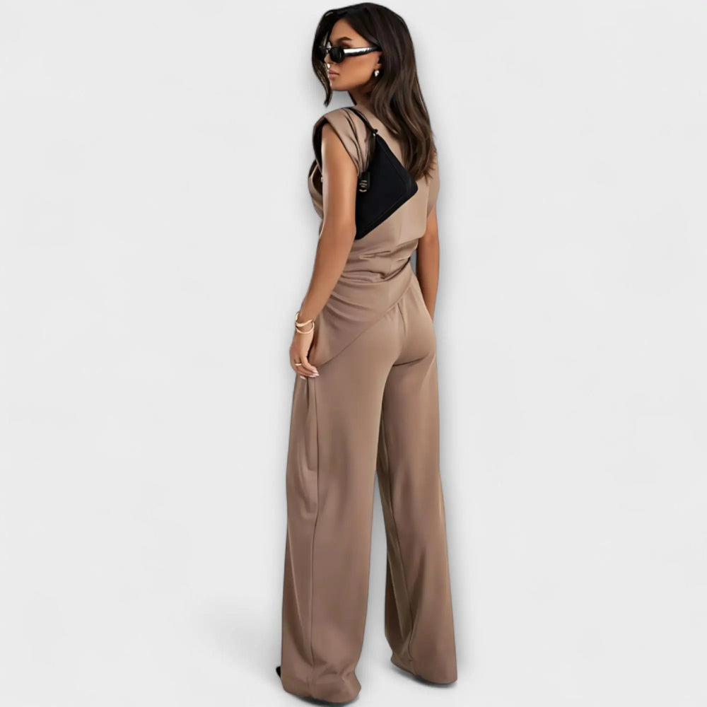 Asymmetrical Set with Dramatic Shoulders Jasmine's Boutique Australia