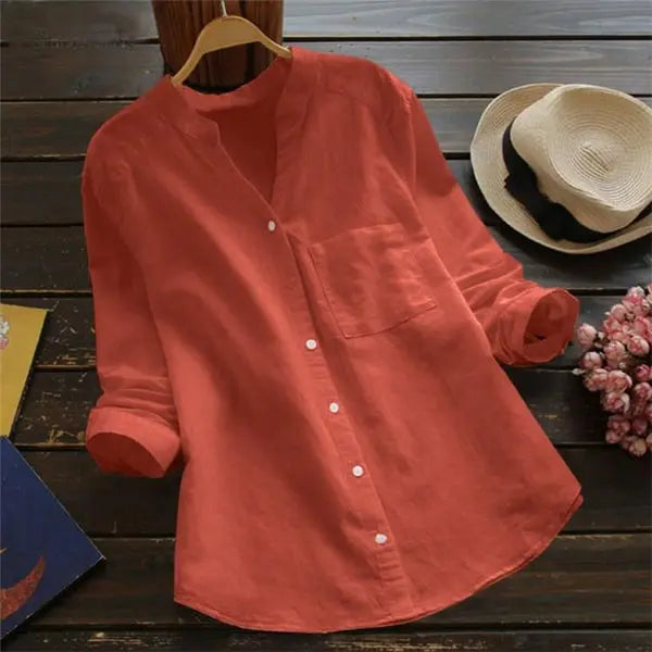 Effortless Everyday Linen Shirt Jasmine's Boutique Australia