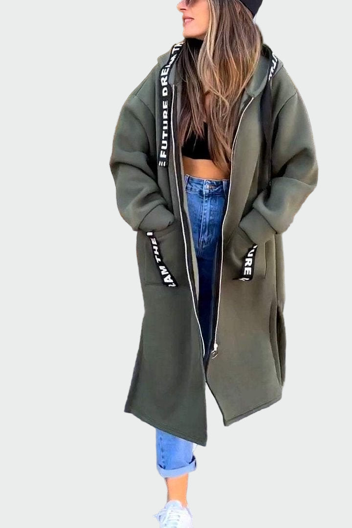 Long Coat with Hood Liora Lane Boutique