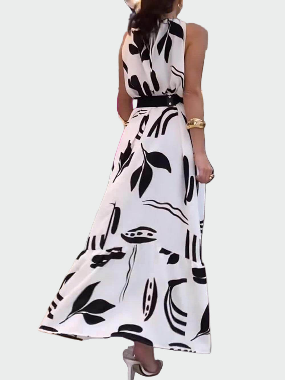 Neck Tie Loose Maxi Dress Jasmine's Boutique Australia