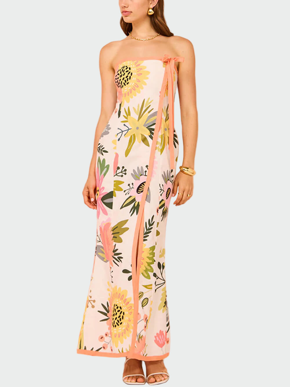 Summer Printed Slit Dress Jasmine's Boutique Australia