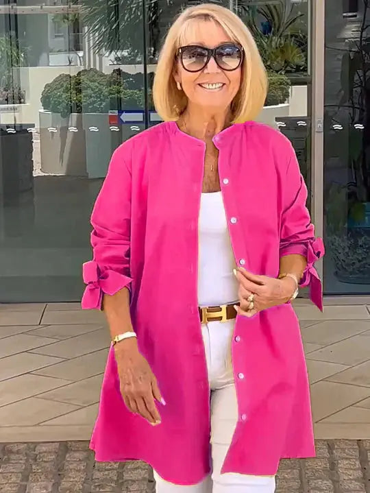 Radiance Flow Longline Shirt Jasmine's Boutique Australia