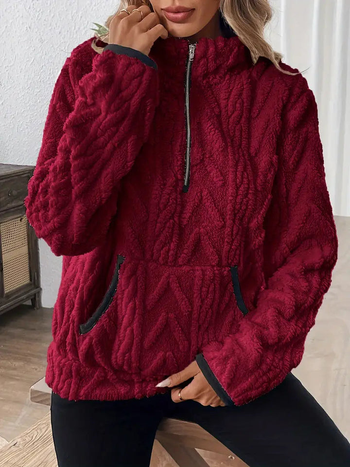 Claire | Fleece Pullover  Liora Lane Boutique Sweatshirt