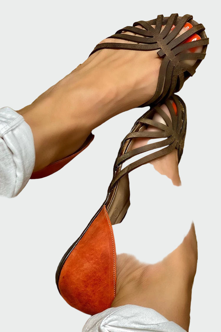 sunset weave flats Jasmine's Boutique Australia