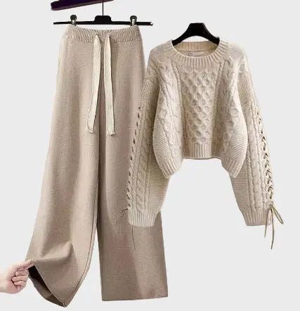 Cozy Knit Loungewear Set Jasmine's Boutique Australia
