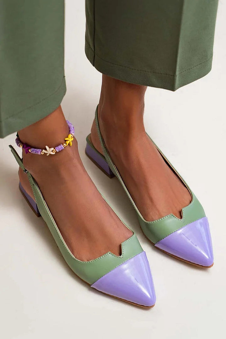 Pastelle Duo Slingback Flats Jasmine's Boutique Australia
