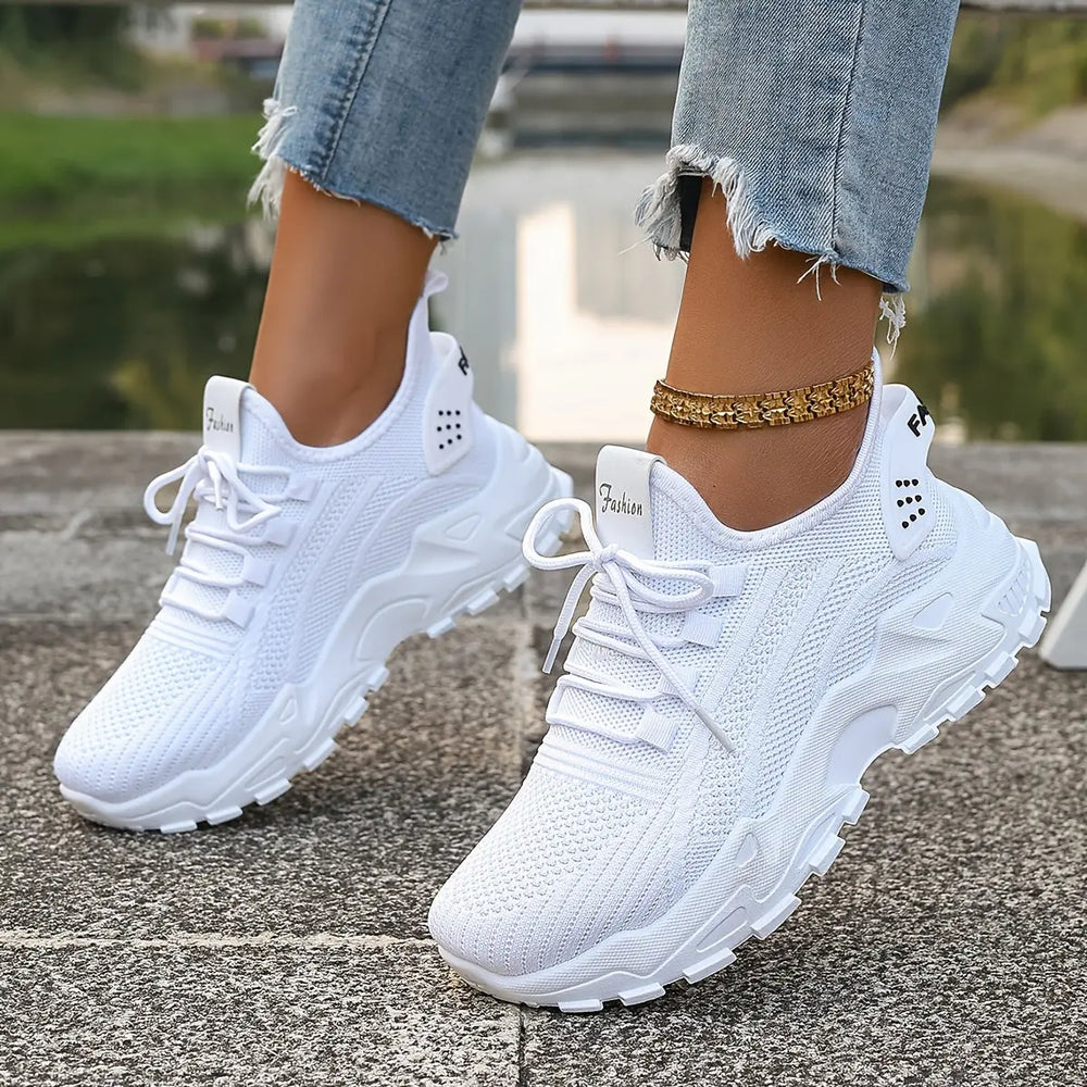 Breathable Knit Running Sneakers Jasmine's Boutique Australia