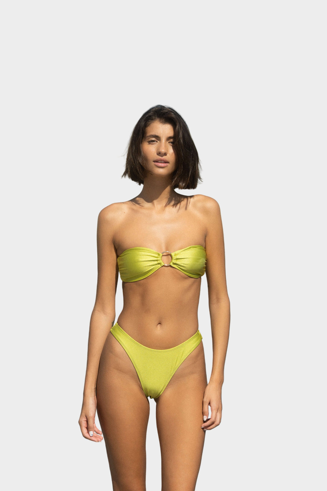 Citrus Green Shine Caia Bottom Jasmine's Boutique Australia