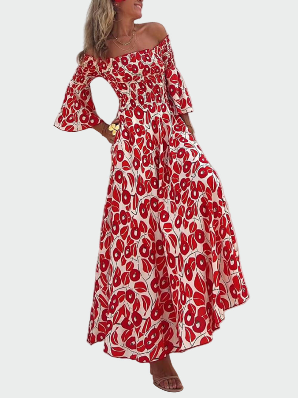 Floral Print Maxi Dress Jasmine's Boutique Australia