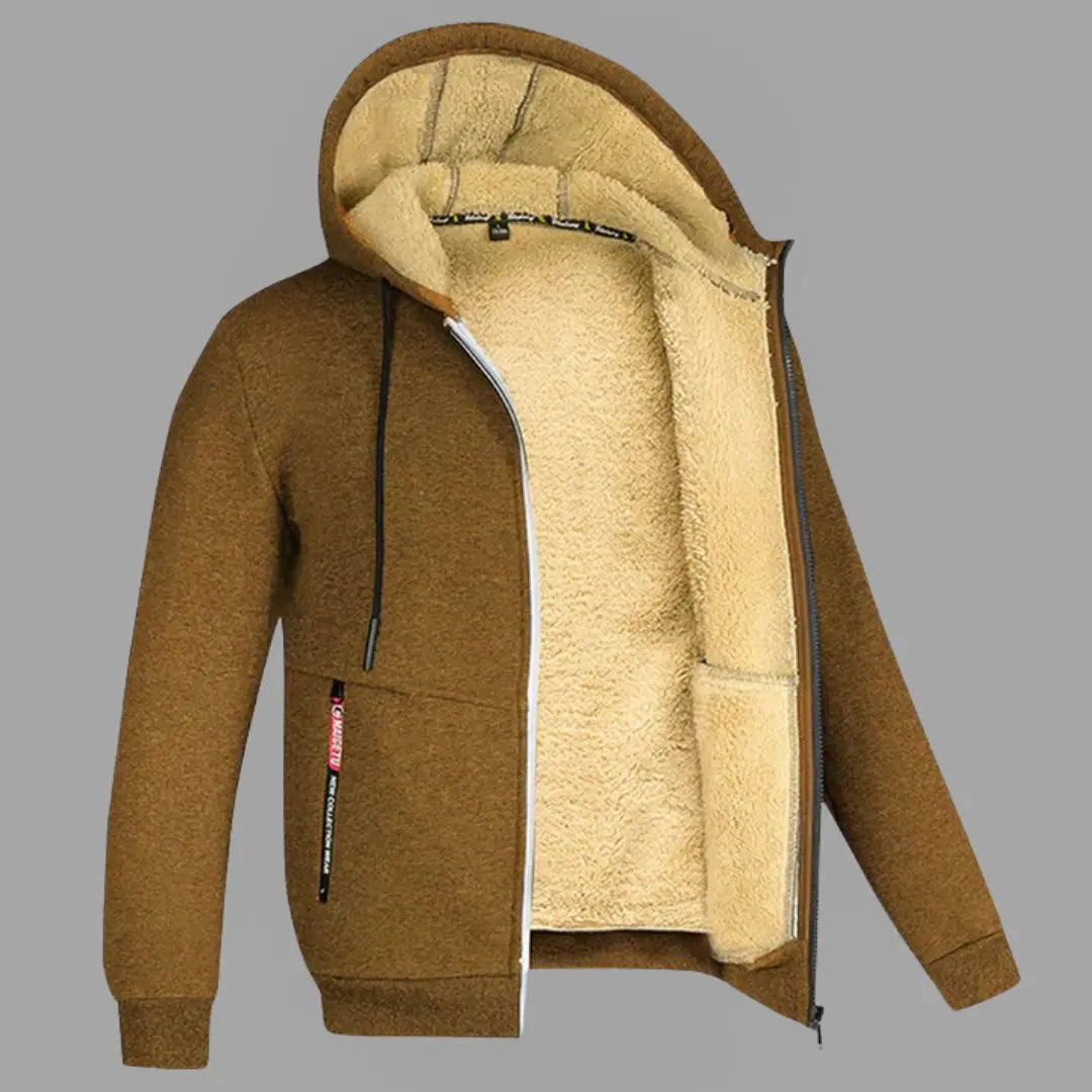 Arctic Navy Sherpa-Lined Hoodie Jasmine's Boutique Australia