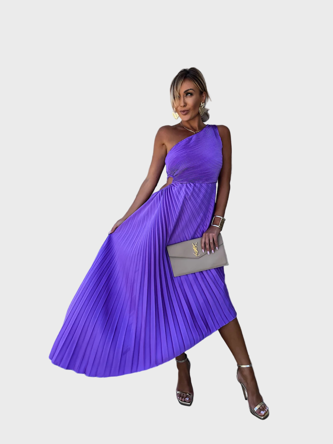 Radiance Pleated Midi Dress Jasmine's Boutique Australia