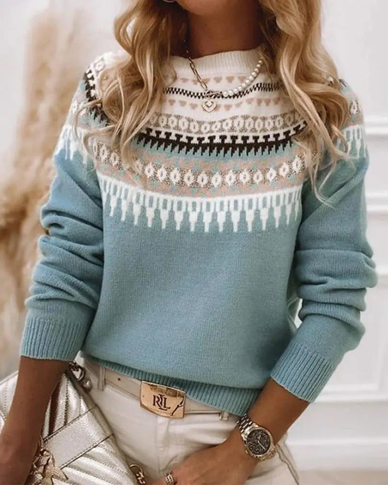 Nordic Charm Knit Sweater Jasmine's Boutique Australia