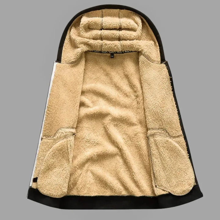 Arctic Navy Sherpa-Lined Hoodie Jasmine's Boutique Australia