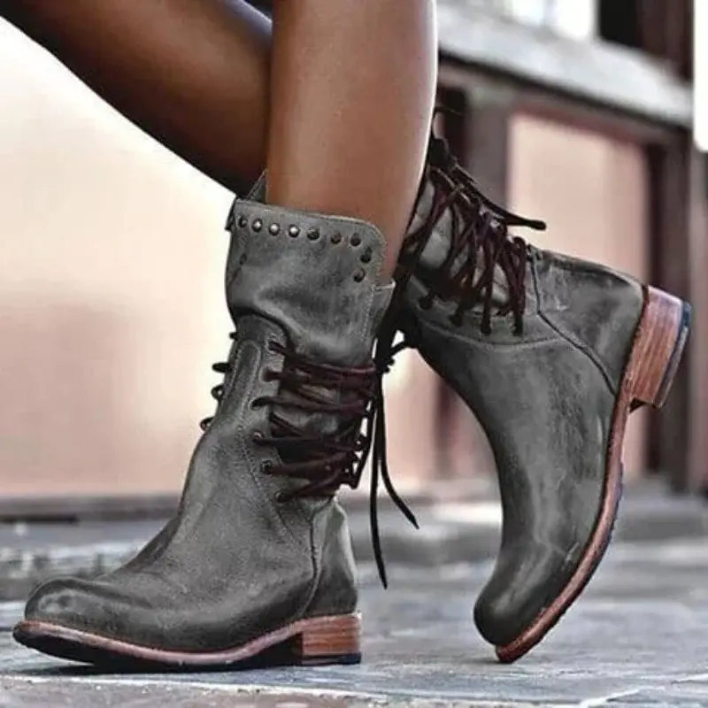 Rustic Trails Lace-Up Boots  html Copy Edit Jasmine's Boutique Australia