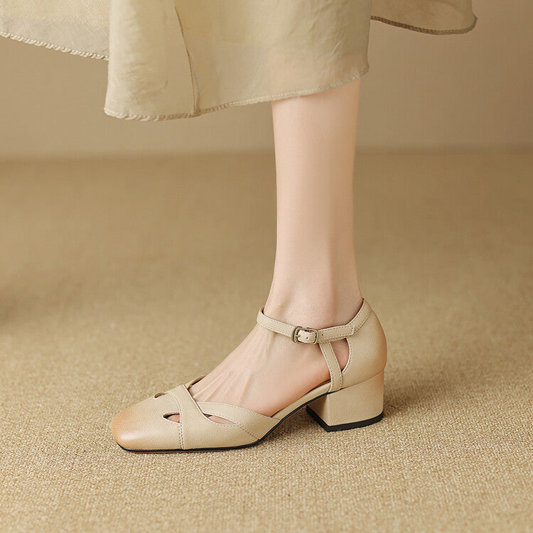 Zolain Genuine Leather Sandals  Liora Lane Boutique