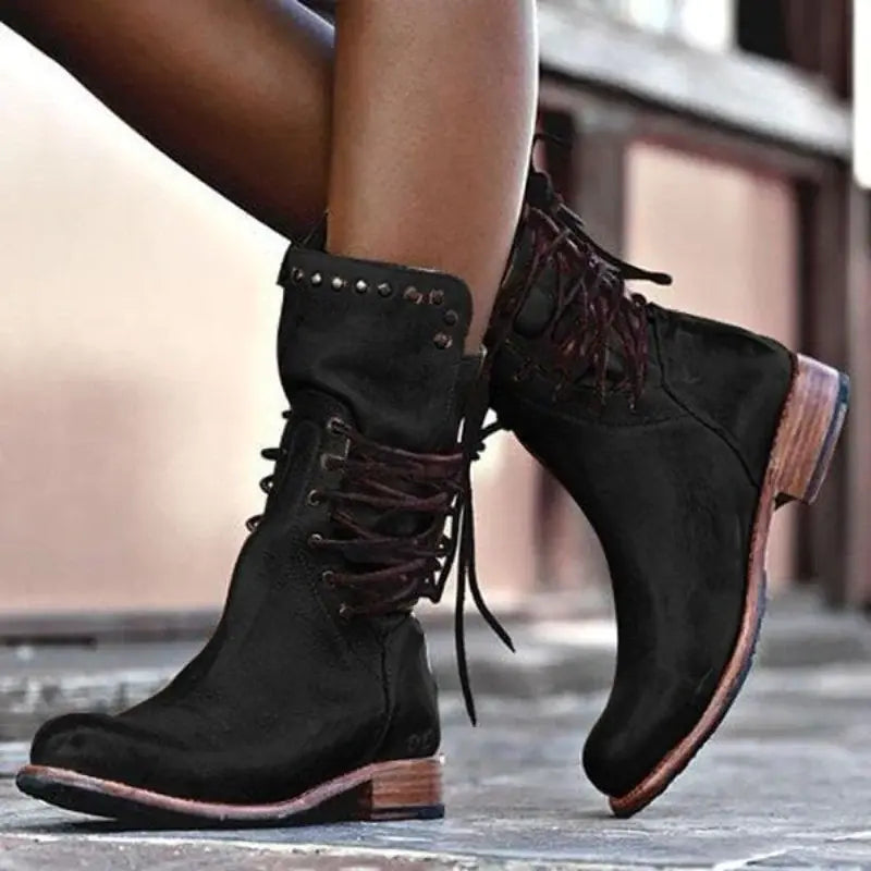 Rustic Trails Lace-Up Boots  html Copy Edit Jasmine's Boutique Australia