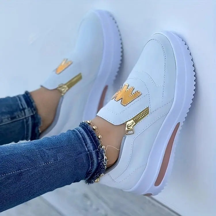 Crimson Edge Slip-On Sneakers  html Copy Edit Jasmine's Boutique Australia