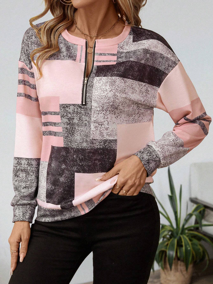Amy | Half-Zip Pullover  Liora Lane Boutique
