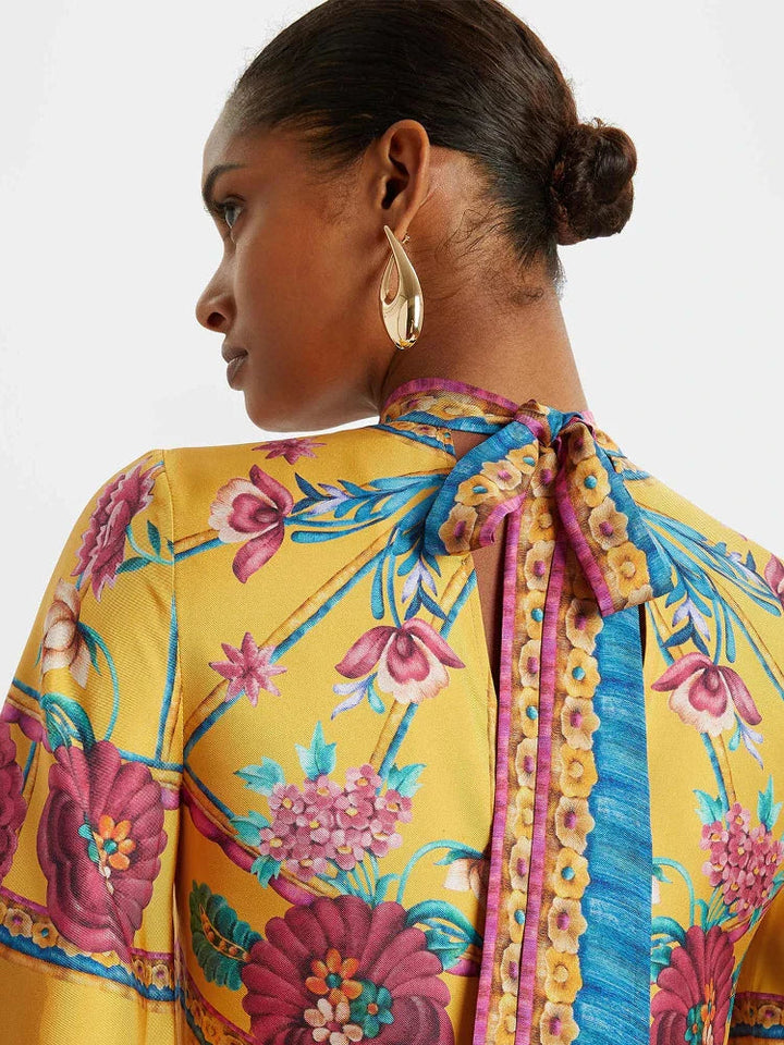 Magnifico™ | Marigold Print Maxi Dress Jasmine's Boutique Australia