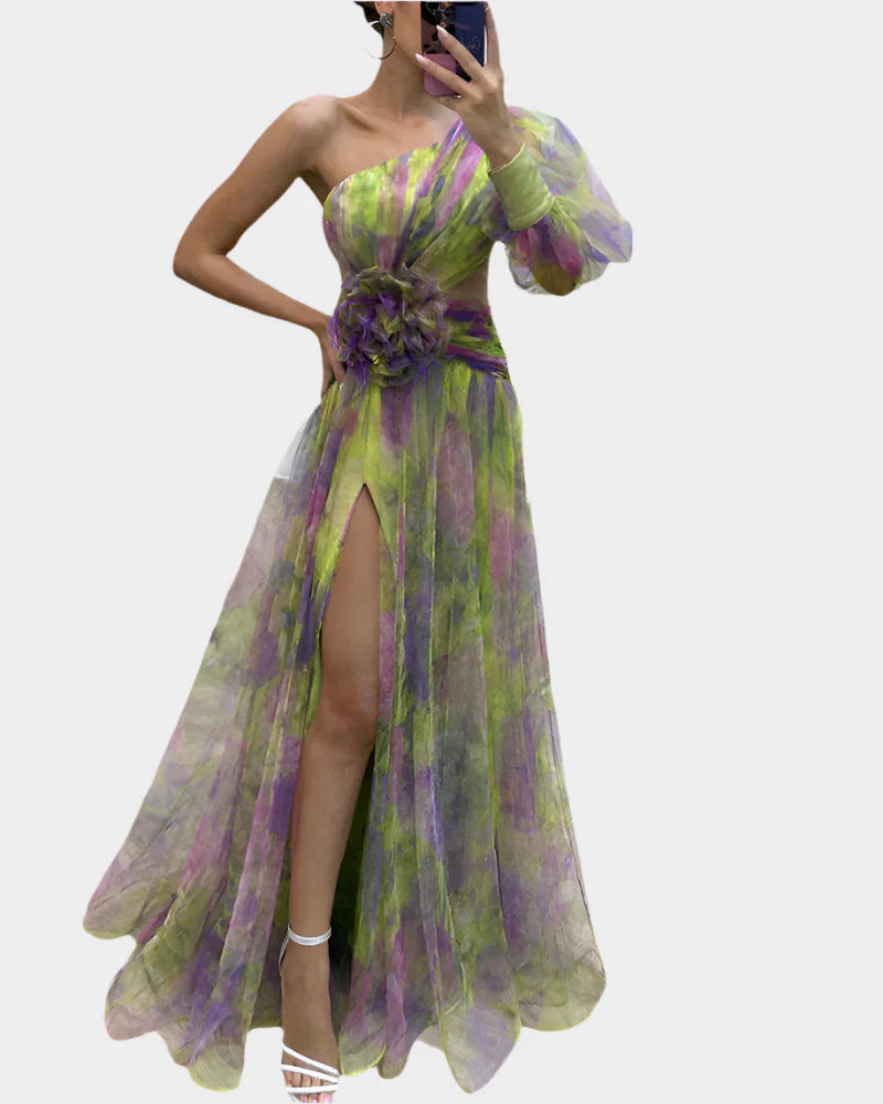 Romantic Dress with Slit Jasmine's Boutique Australia