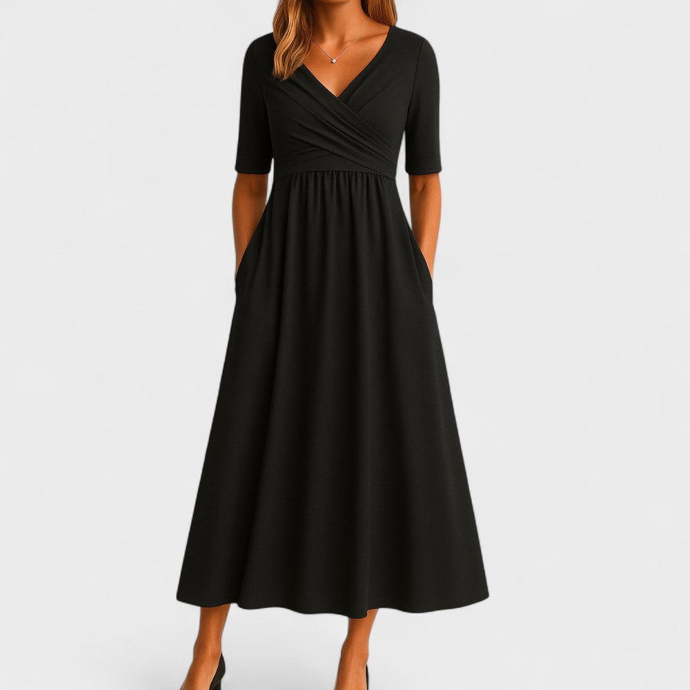 Noir Grace Midi Dress Jasmine's Boutique Australia