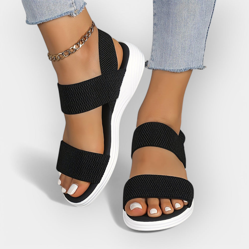 Comfortable Elastic Sandals Liora Lane Boutique