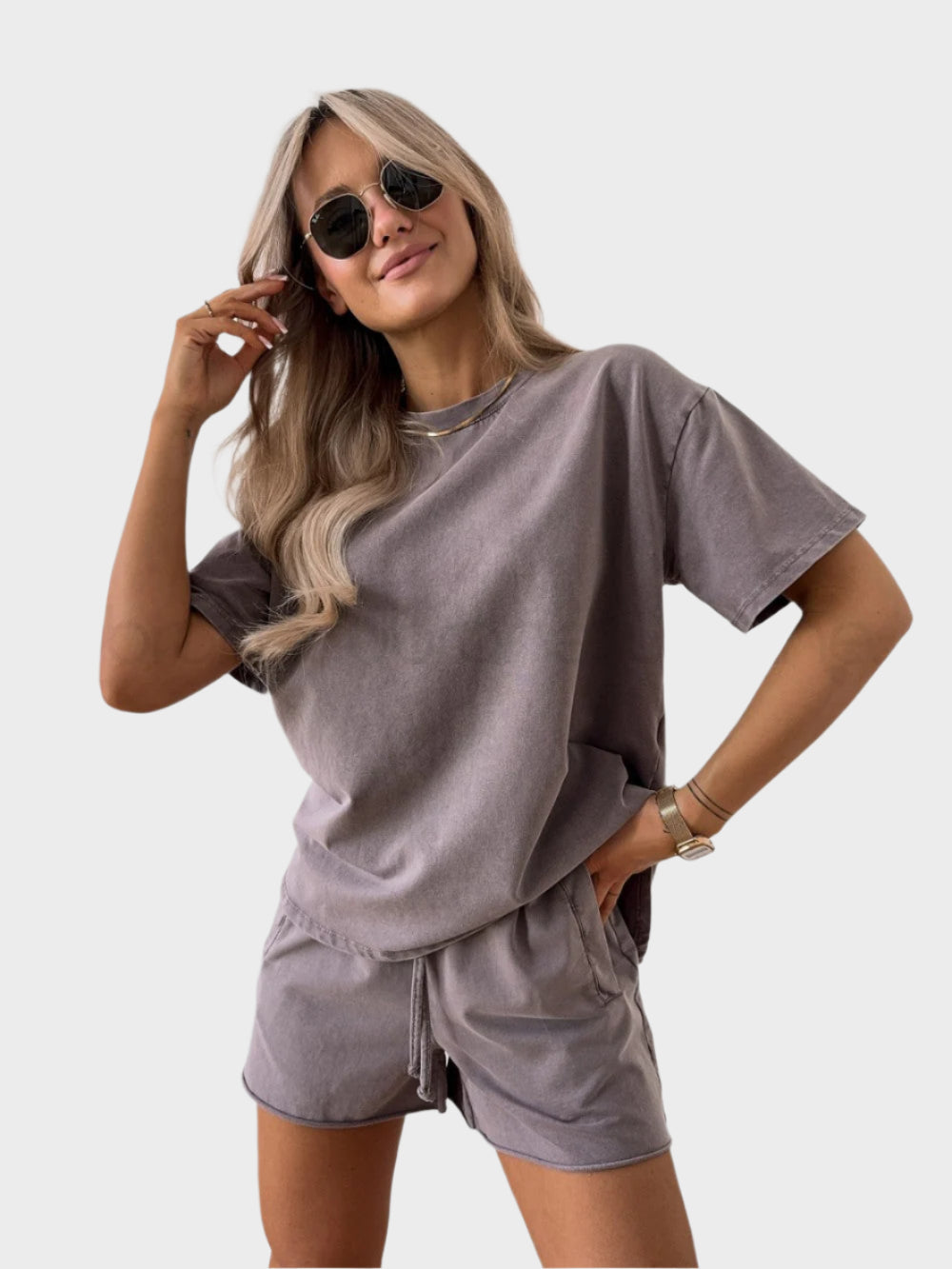 Casual Set with T-Shirt and Jogger Pants Jasmine's Boutique Australia