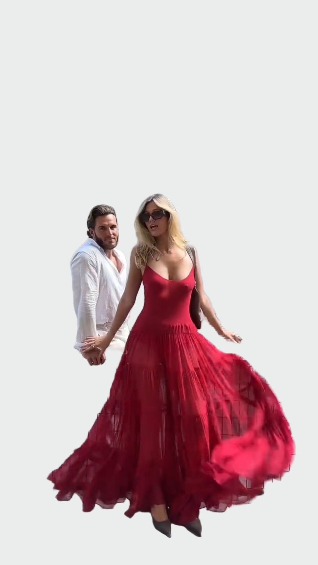 Valeria Rouge Maxi Dress Jasmine's Boutique Australia