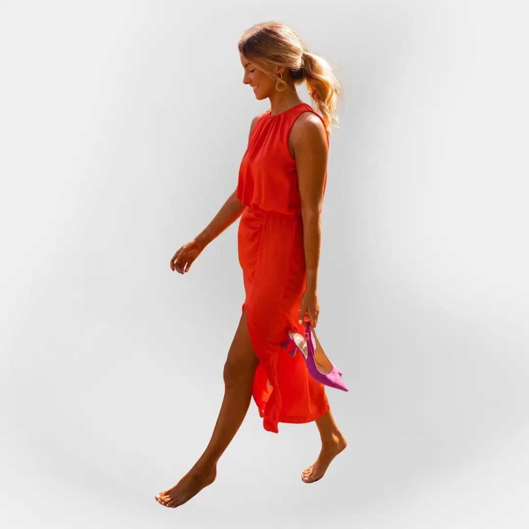 Dress with Slit Jasmine's Boutique Australia