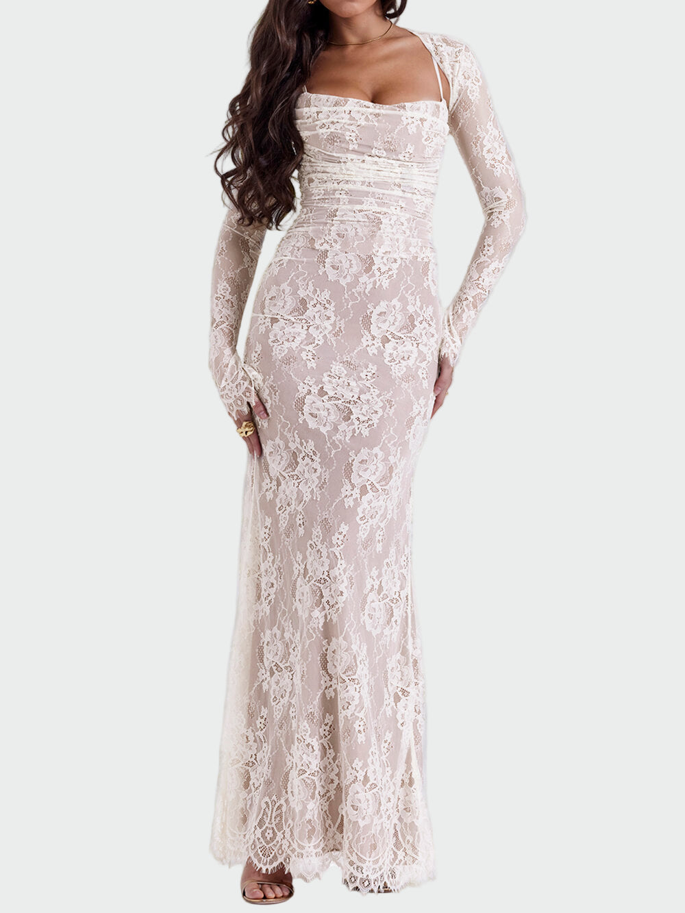 Vintage Lace Maxi Dress Jasmine's Boutique Australia