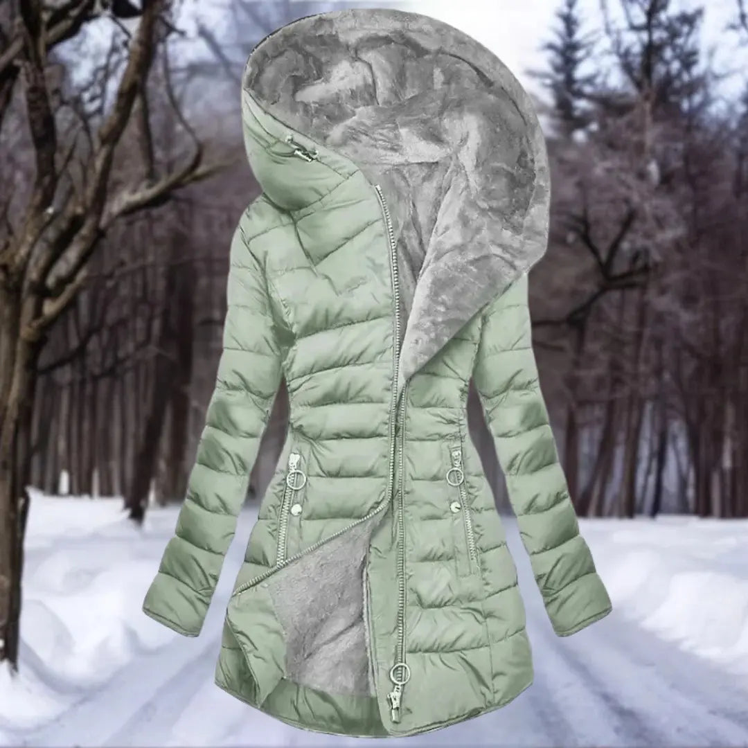 CozyShell Quilted Winter Coat Jasmine's Boutique Australia