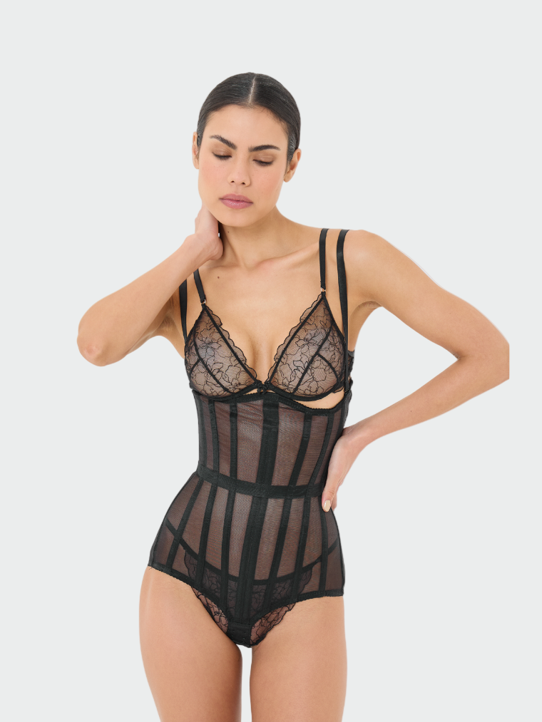 Cape form bodysuit Jasmine's Boutique Australia