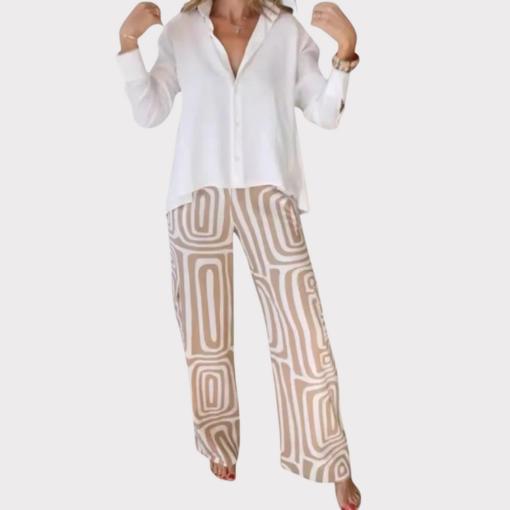 Calla | Long-Sleeve Two-Piece Set Liora Lane Boutique