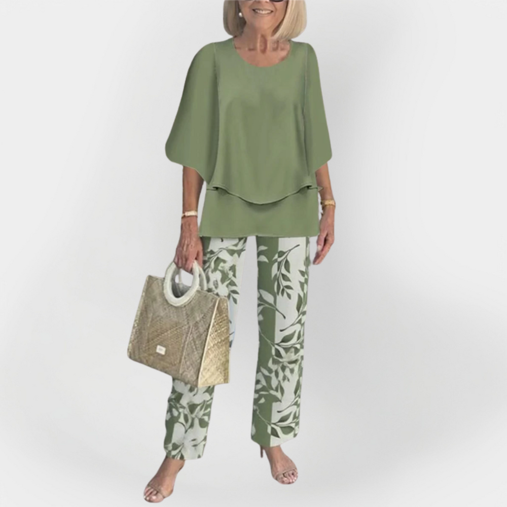 Stylish Set with Comfortable Top and Pants Jasmine's Boutique Australia